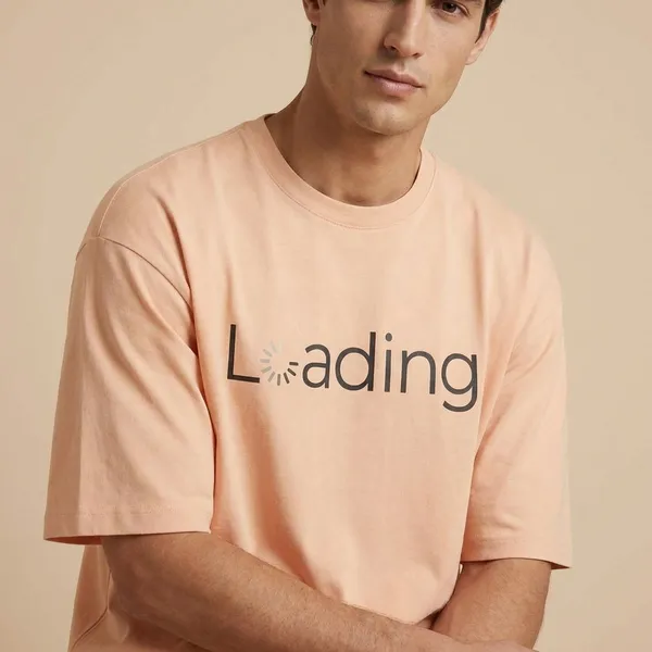 Peach_Cotton_Premium_T_Shirt