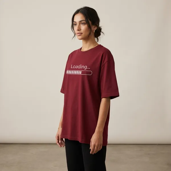 Maroon_Cotton_Premium_T-Shirt