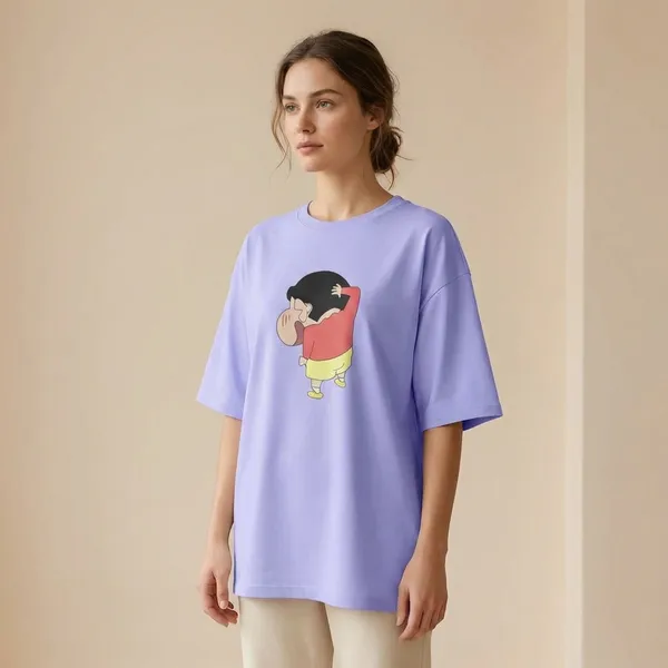 Lavender_Cotton_Premium_T_Shirt
