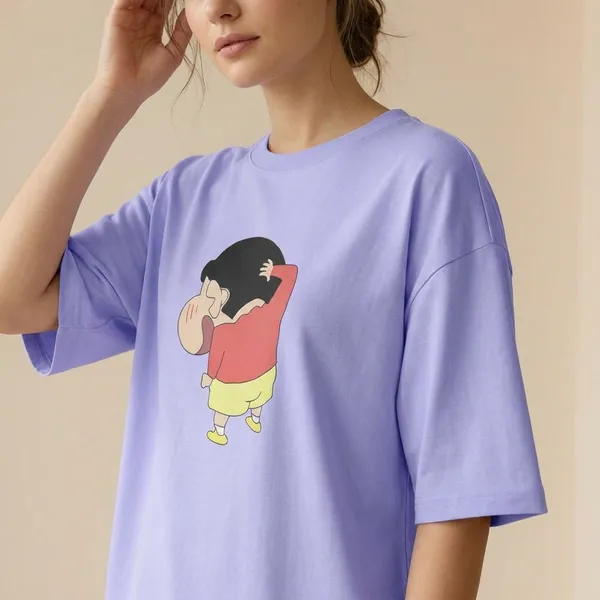 Lavender_Cotton_Premium_T_Shirt