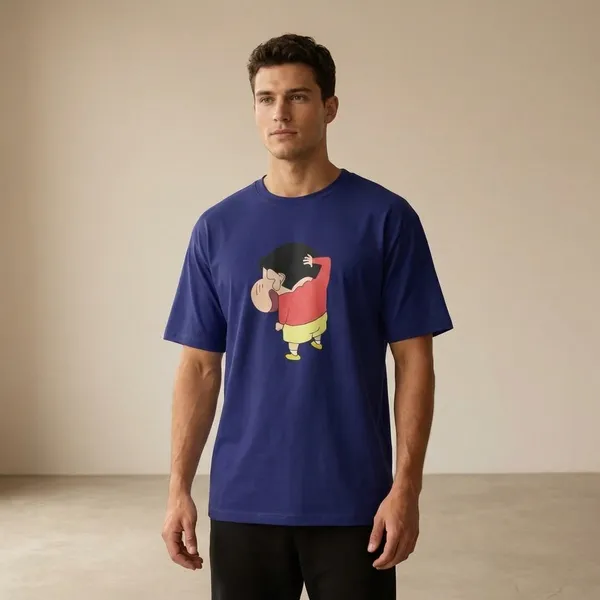 Navy_Cotton_Premium_T_Shirt