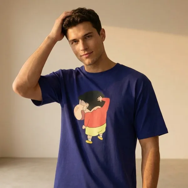 Navy_Cotton_Premium_T_Shirt