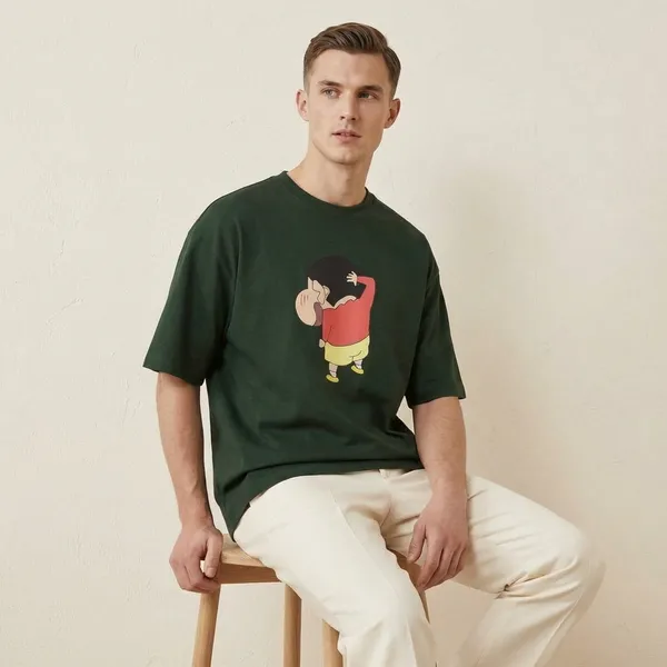 Olive_Green_Cotton_Premium_T_Shirt