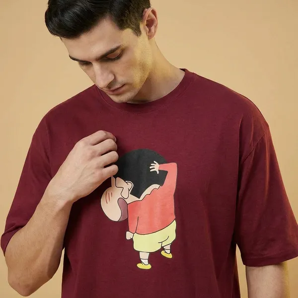 Maroon_Cotton_Premium_T_Shirt