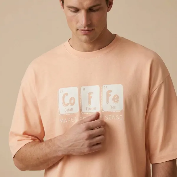 Peach_Cotton_Premium_T_Shirt