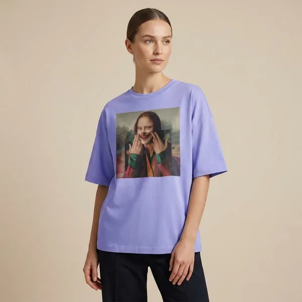 Lavender_Cotton_Premium_T_Shirt
