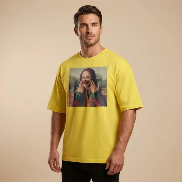 Mustard_Yellow_Cotton_Premium_T_Shirt