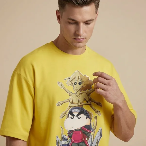Mustard_Yellow_Cotton_Premium_T_Shirt