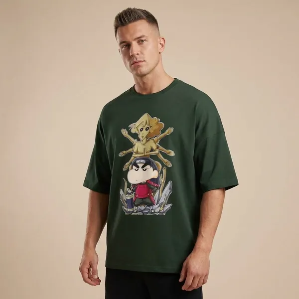 Olive_Green_Cotton_Premium_T_Shirt