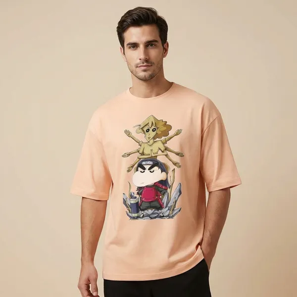 Peach_Cotton_Premium_T_Shirt