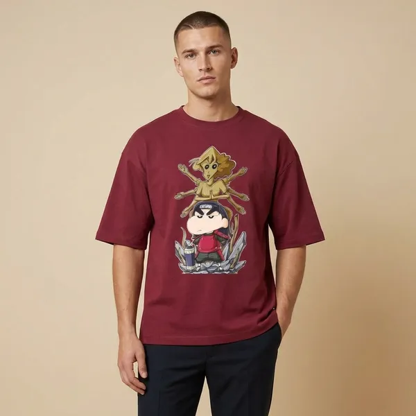 Maroon_Cotton_Premium_T_Shirt