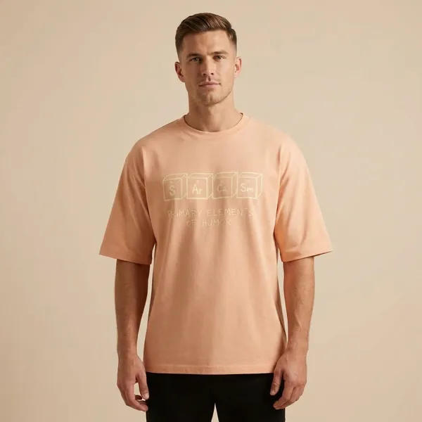 Peach_Cotton_Premium_T_Shirt