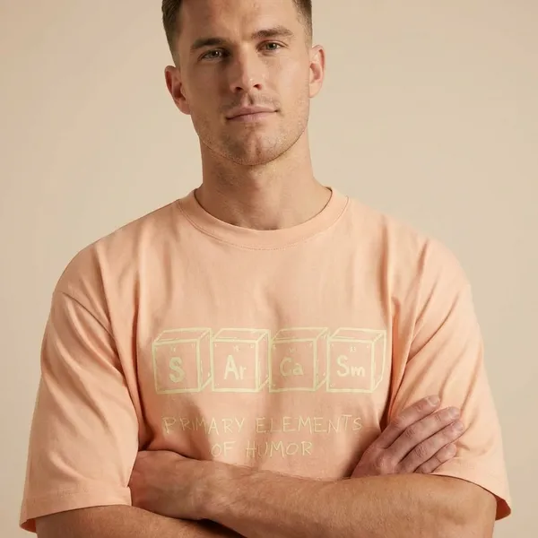 Peach_Cotton_Premium_T_Shirt