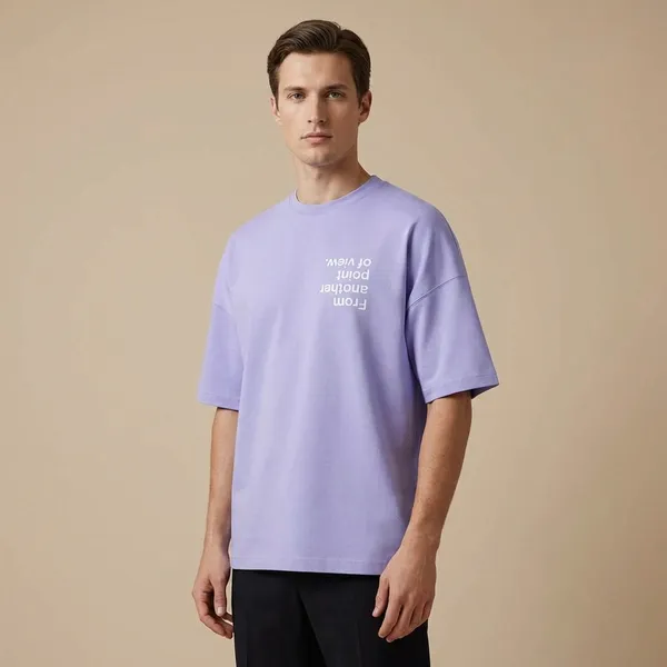 Lavender_Cotton_Premium_T_Shirt