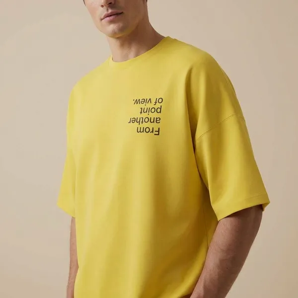 Mustard_Yellow_Cotton_Premium_T_Shirt