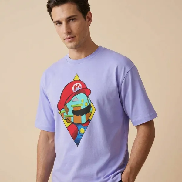 Lavender_Cotton_Premium_T_Shirt