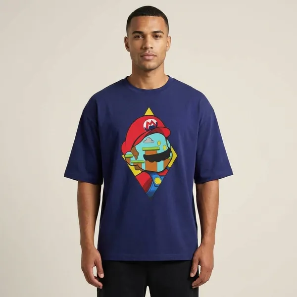 Navy_Cotton_Premium_T_Shirt
