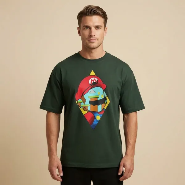 Olive_Green_Cotton_Premium_T_Shirt