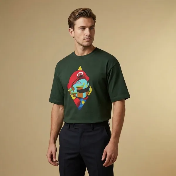 Pista_Green_Cotton_Premiumt_Shirt