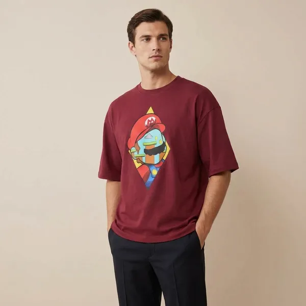 Maroon_Cotton_Premium_T_Shirt