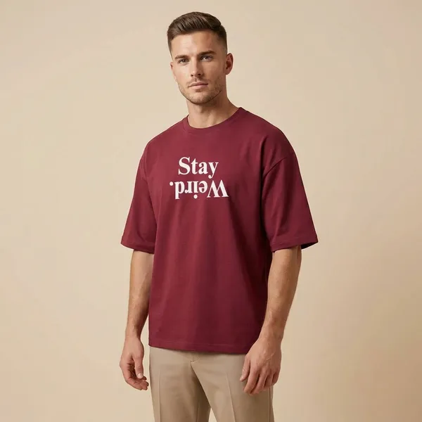 Maroon_Cotton_Premium_T_Shirt
