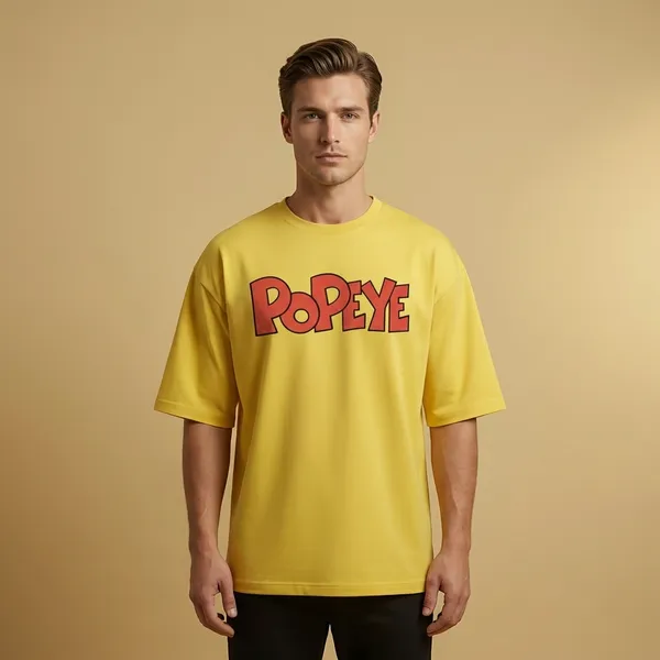 Mustard_Yellow_Cotton_Premium_T_Shirt