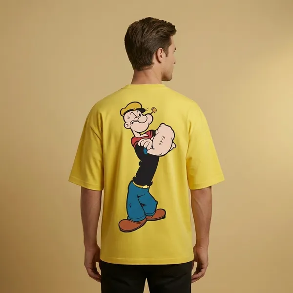 Mustard_Yellow_Cotton_Premium_T_Shirt