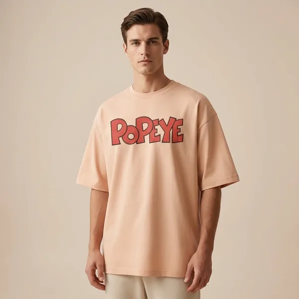 Peach_Cotton_Premium_T_Shirt