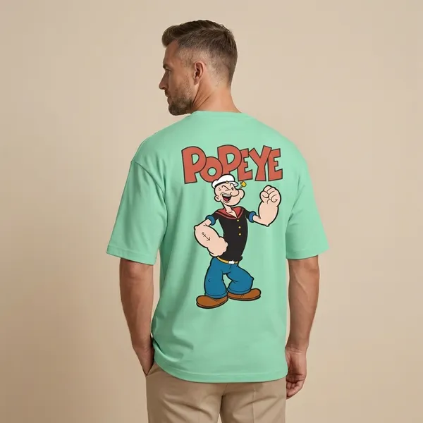 Pista_Green_Cotton_Premium_T_Shirt