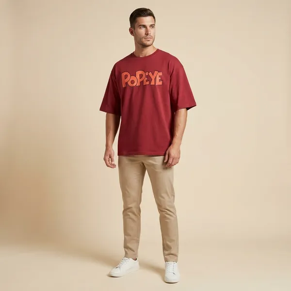 Maroon_Cotton_Premium_T_Shirt