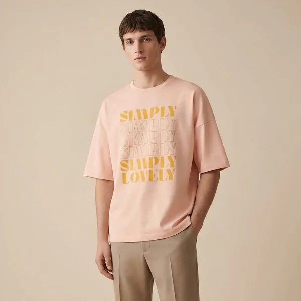 Peach_Cotton_Premium_T_Shirt