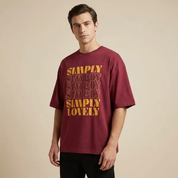 Maroon_Cotton_Premium_T_Shirt