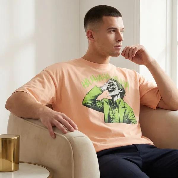 Peach_Cotton_Premium_T_Shirt