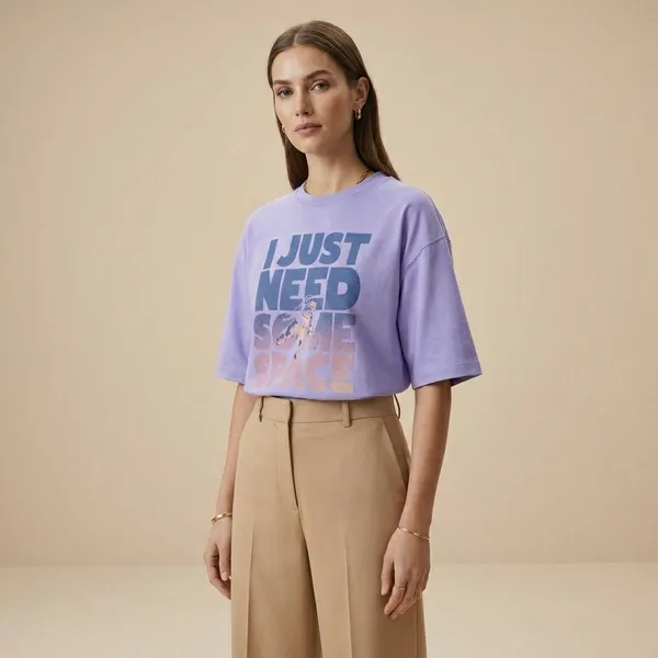 Lavender_Cotton_Premium_T_Shirt