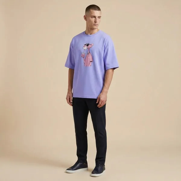 Lavender_Cotton_Premium_T_Shirt