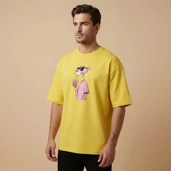 Mustard_Yellow_Cotton_Premium_T_Shirt