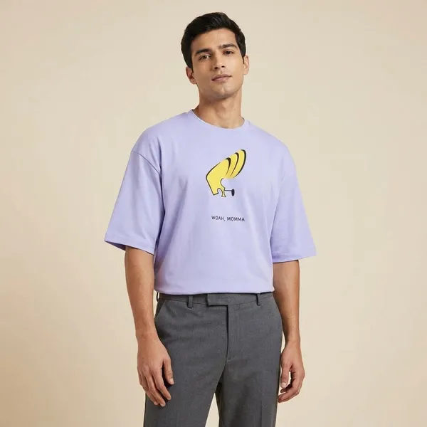 Lavender_Cotton_Premium_T_Shirt