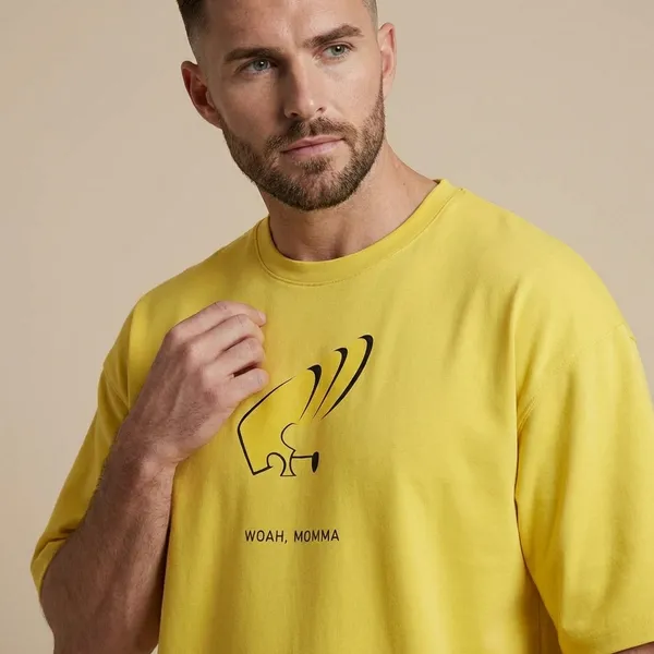 Mustard_Yellow_Cotton_Premium_T_Shirt