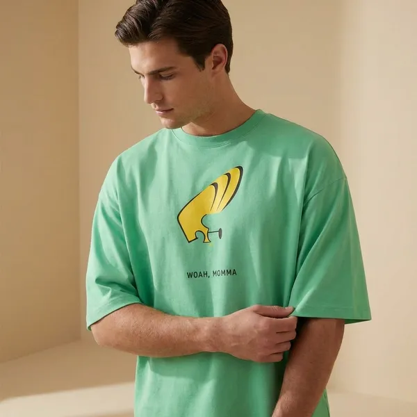 Pista_Green_Cotton_Premium_T_Shirt