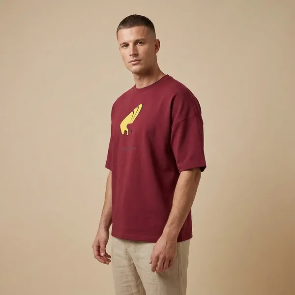 Maroon_Cotton_Premium_T_Shirt