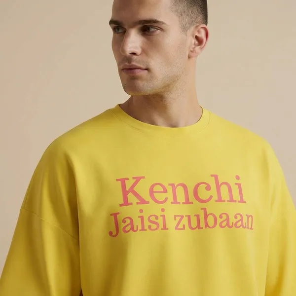 Mustard_Yellow_Cotton_Premium_T_Shirt