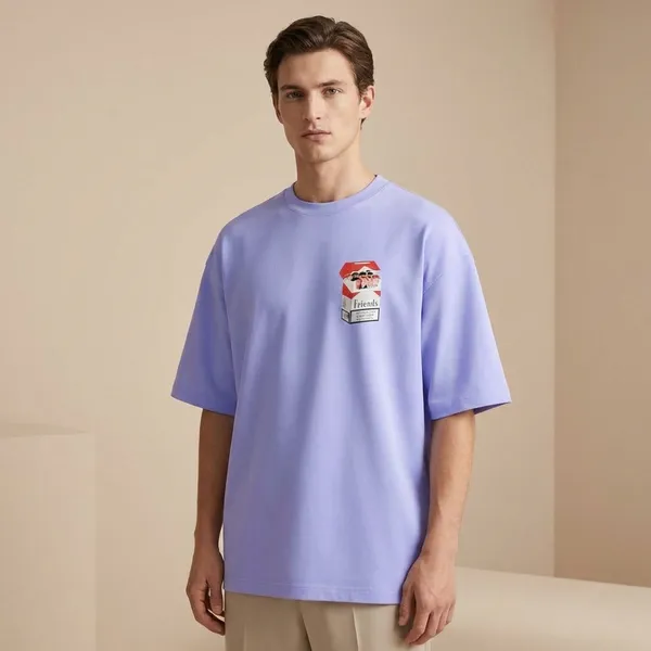 Lavender_Cotton_Premium_T_Shirt
