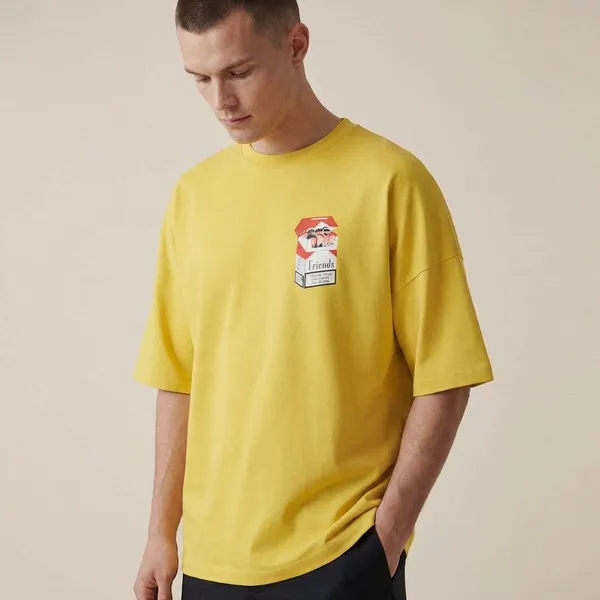 Mustard_Yellow_Cotton_Premium_T_Shirt