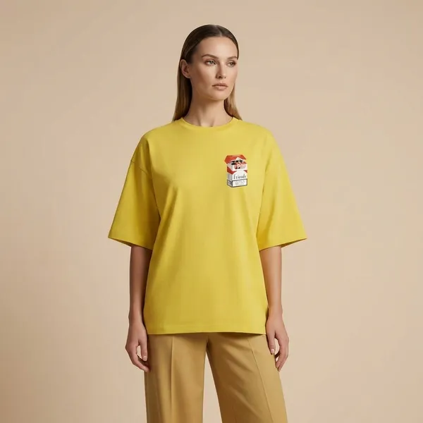 Mustard_Yellow_Cotton_Premium_T_Shirt