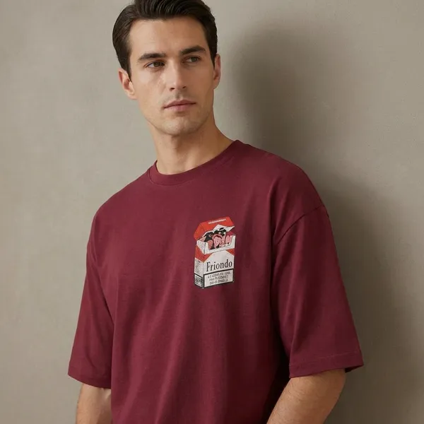 Maroon_Cotton_Premium_T_Shirt