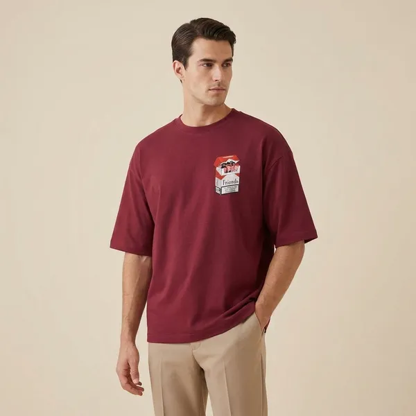 Maroon_Cotton_Premium_T_Shirt