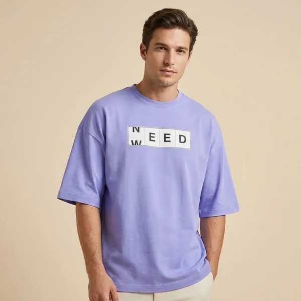 Lavender_Cotton_Premium_T_Shirt