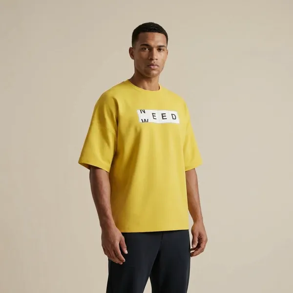 Mustard_Yellow_Cotton_Premium_T_Shirt