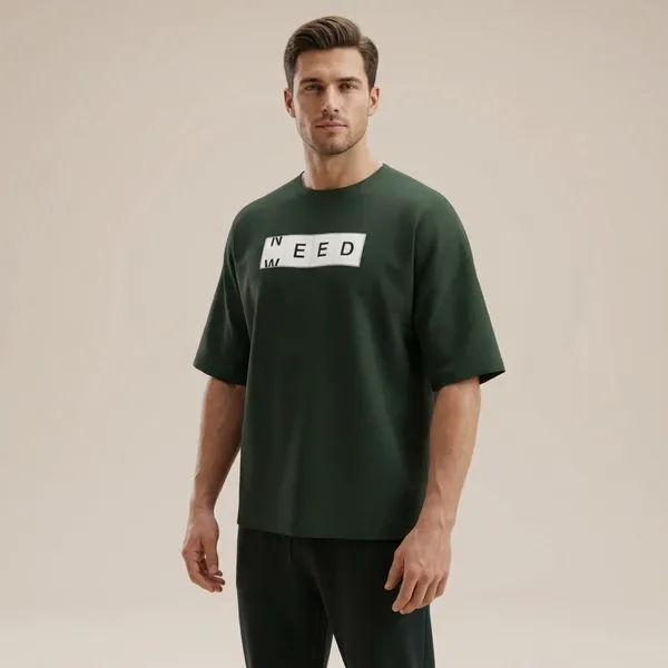 Olive_Green_Cotton_Premium_T_Shirt