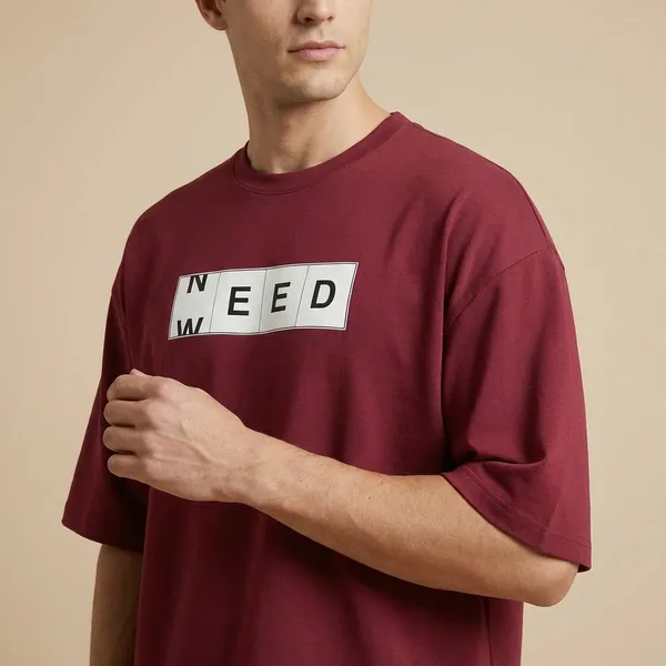 Maroon_Cotton_Premium_T_Shirt